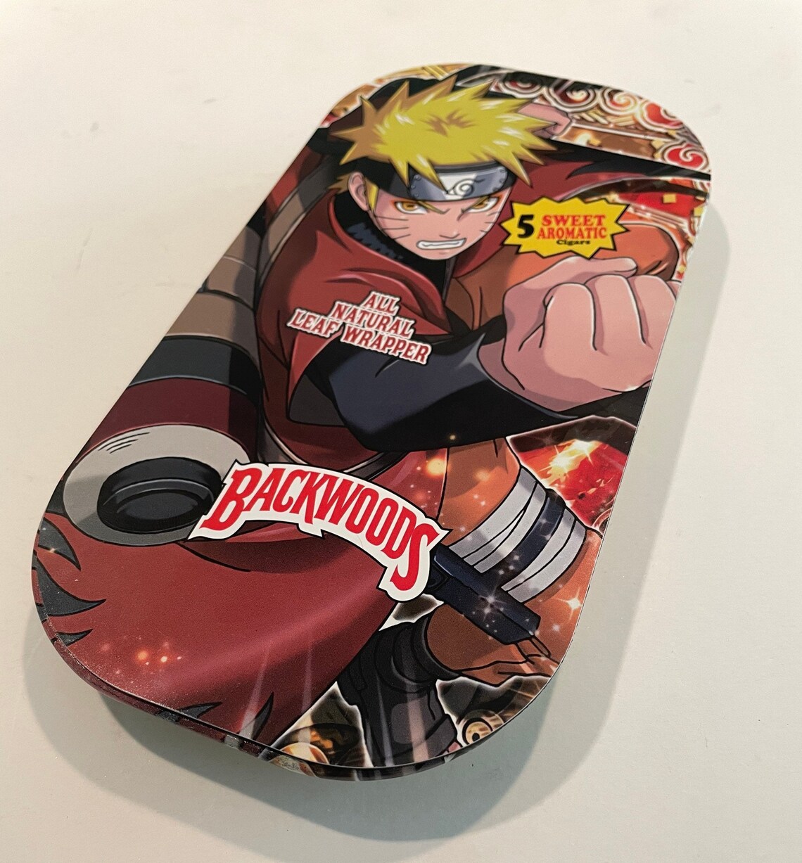 Slim Backwoods Naruto Rolling Tray Etsy