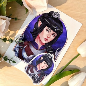 Baldur’s Gate 3 (BG3) - Shadowheart - Print or Sticker