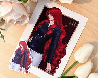 Persona 3 Reload - Mitsuru Kirijo - Print or Sticker