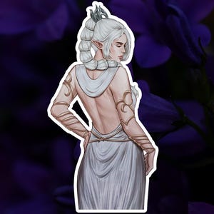 Shadowheart Sticker Baldur’s Gate 3 (BG3) - Shadowheart - Print or Sticker - Etsy