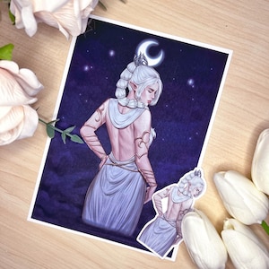 Baldur’s Gate 3 (BG3) - Shadowheart - Print or Sticker