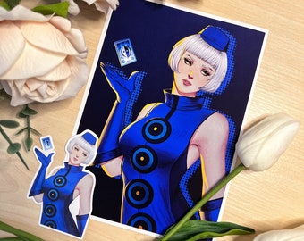 Persona 3 Reload - Elizabeth - Print or Sticker