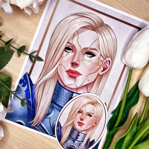 Baldur’s Gate 3 (BG3) - Dame Aylin - Print or Sticker