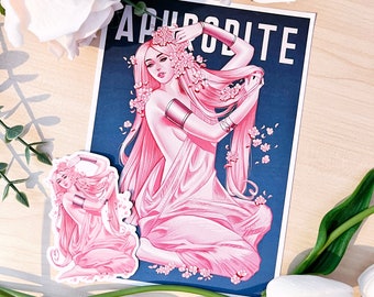 Hades: Aphrodite - Print or Sticker