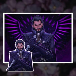 Dragon Age: The Veilguard - Lucanis - Print or Sticker