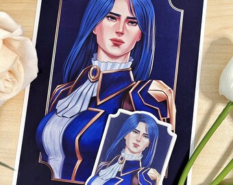 Arcane - Caitlyn Kiramman - Print or Sticker