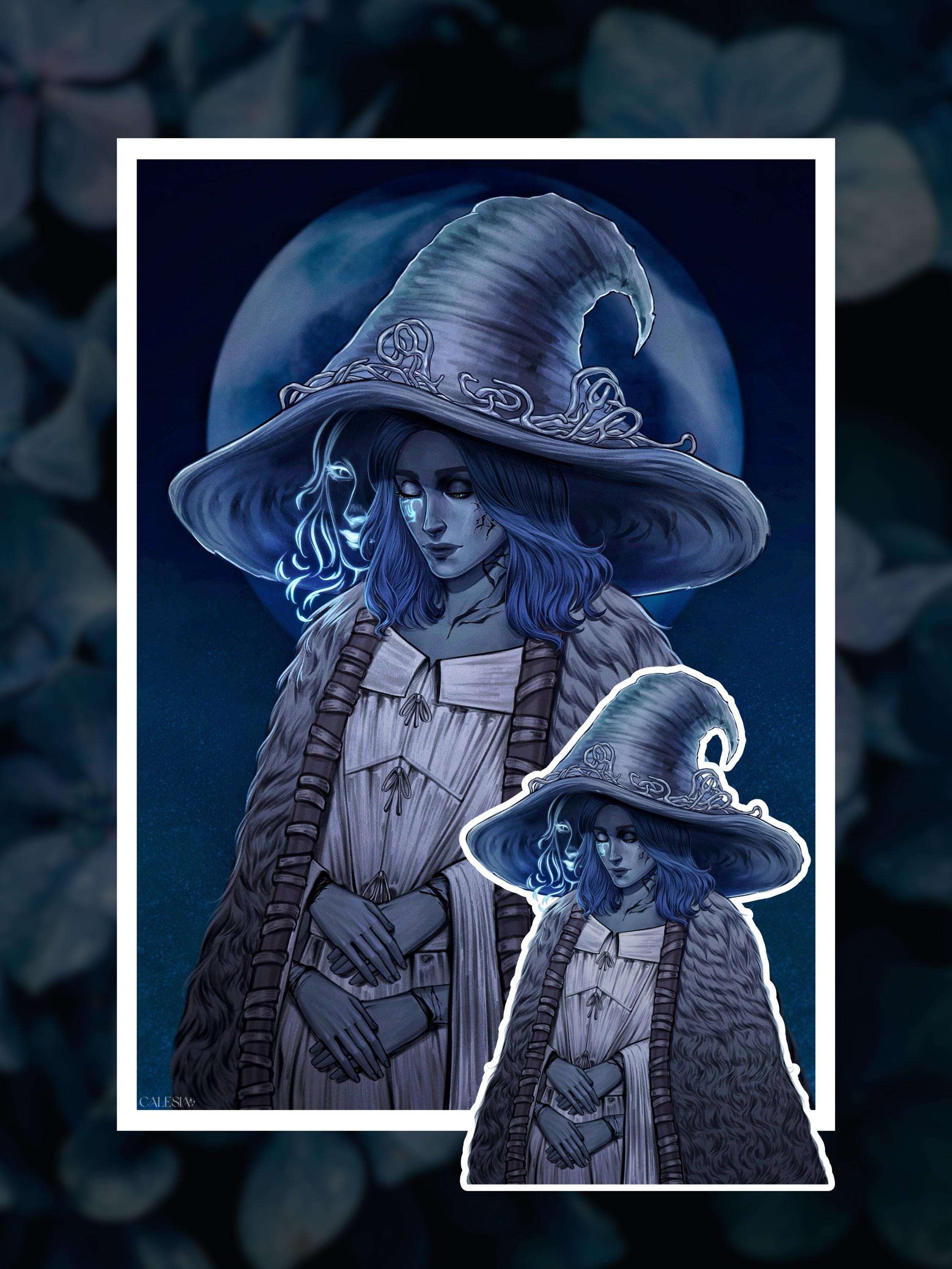 Elden Ring - Ranni - Print or Sticker - Etsy