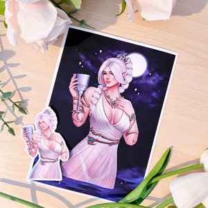 Baldur’s Gate 3 (BG3) - Shadowheart - Print or Sticker