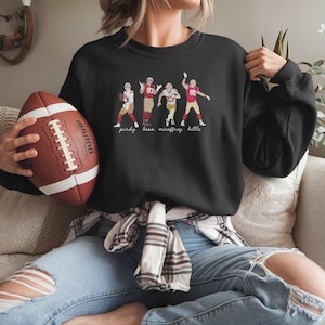 San Francisco 49ers Sweatshirt mit Rundhalsausschnitt - Fußballsaison, kuscheliges Kleidungsstück