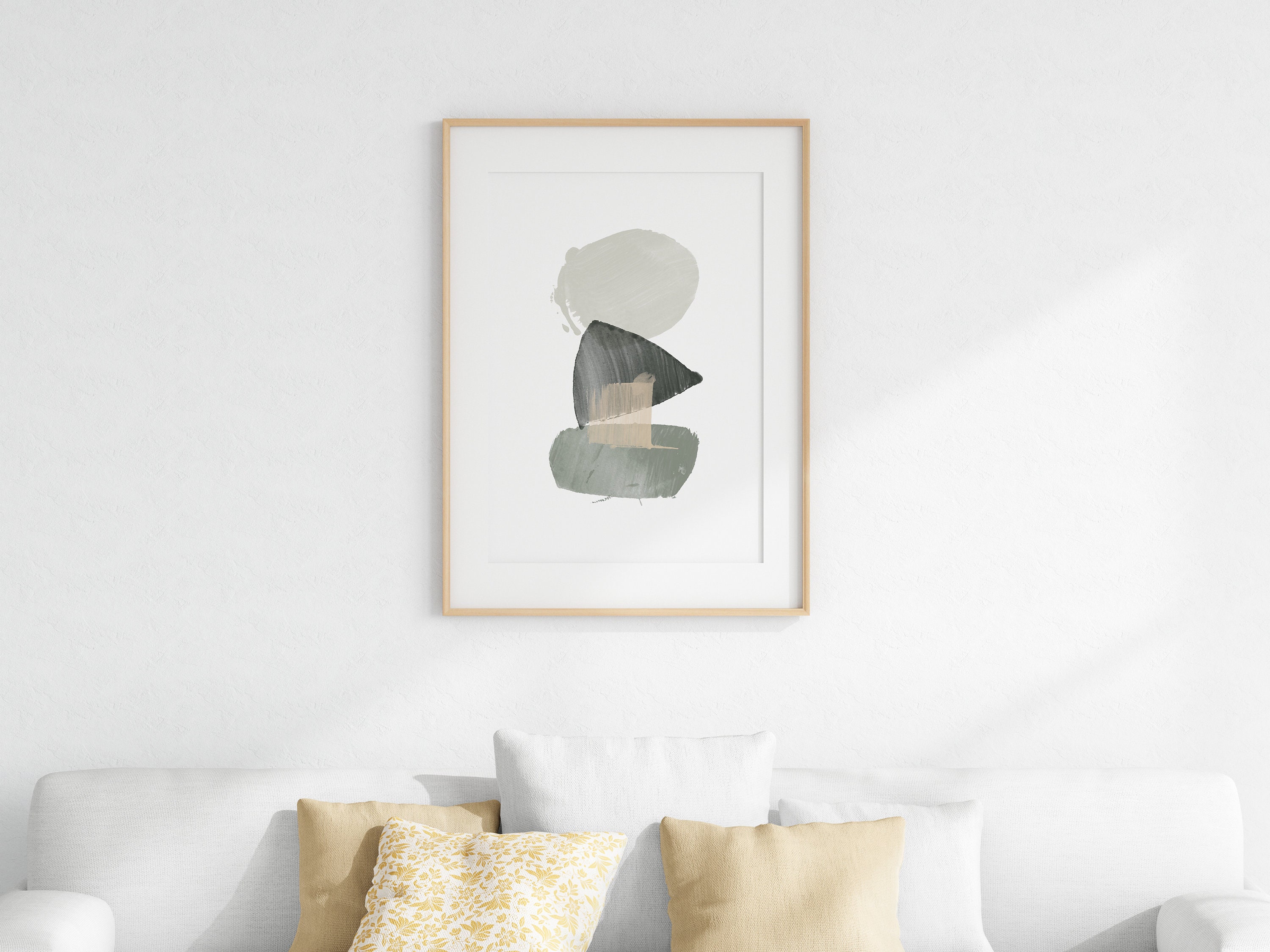 Printable Abstract Art Print, Contemporary Wall Decor, Digital Prints ...