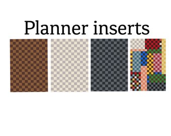 Luxury Planner Dashboard/Inserts/Divider - Set of 4