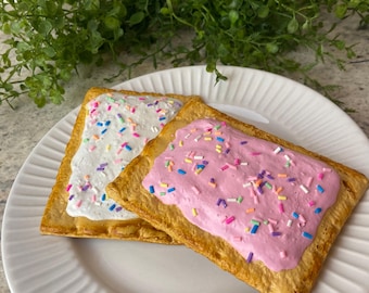 Fake Breakfast Pastry: Realistic Dessert Prop, Bakery Display, Kitchen Decor, Faux Food