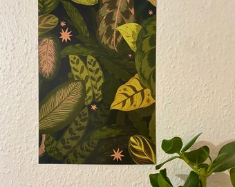 A4 Jungle Print