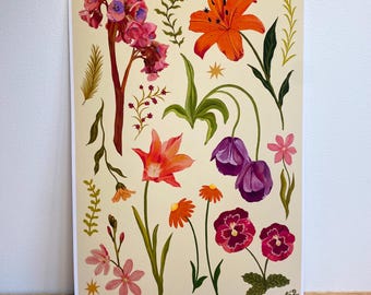 Spring Flowers Print