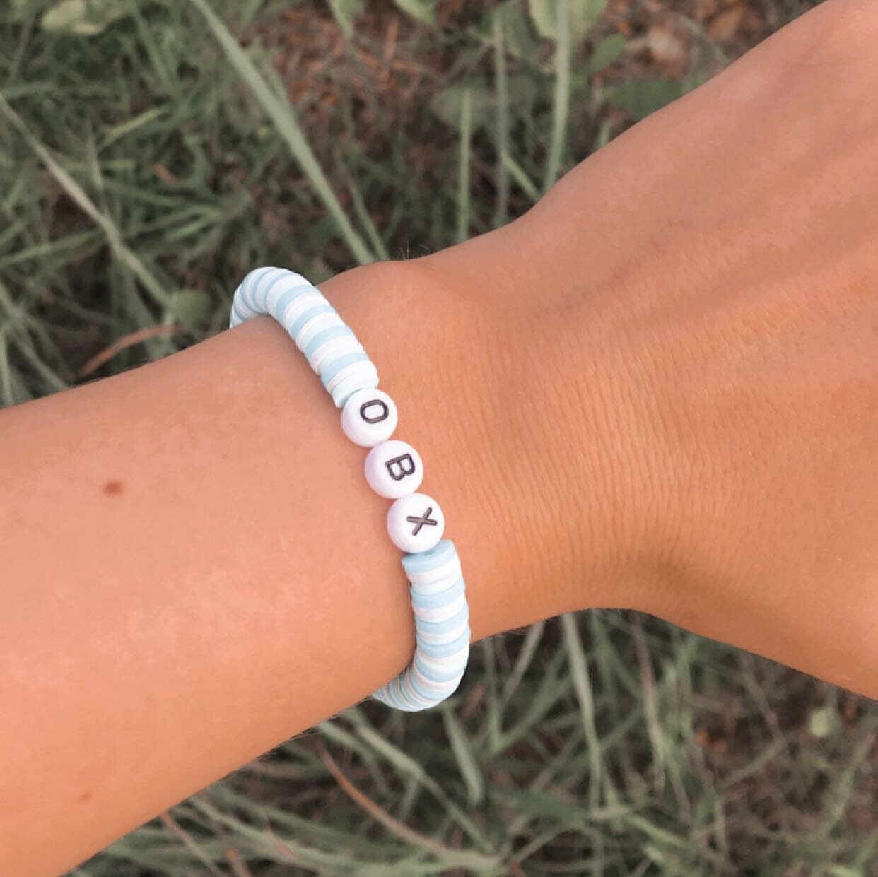 Outerbanks Bracelet Clay Beaded Bracelet Etsy Australia