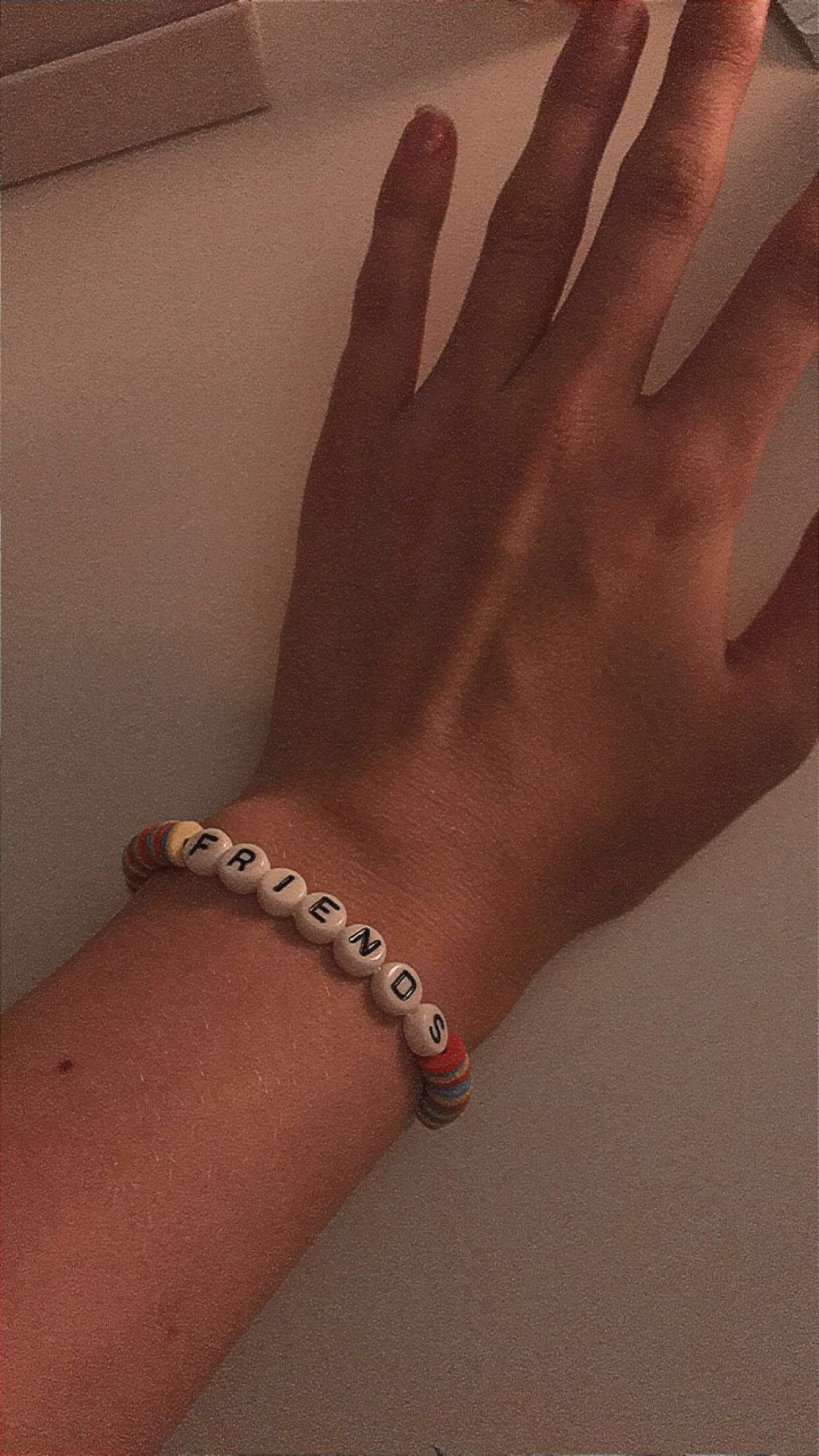 Friends TV Show Clay Beaded Bracelet Etsy Canada