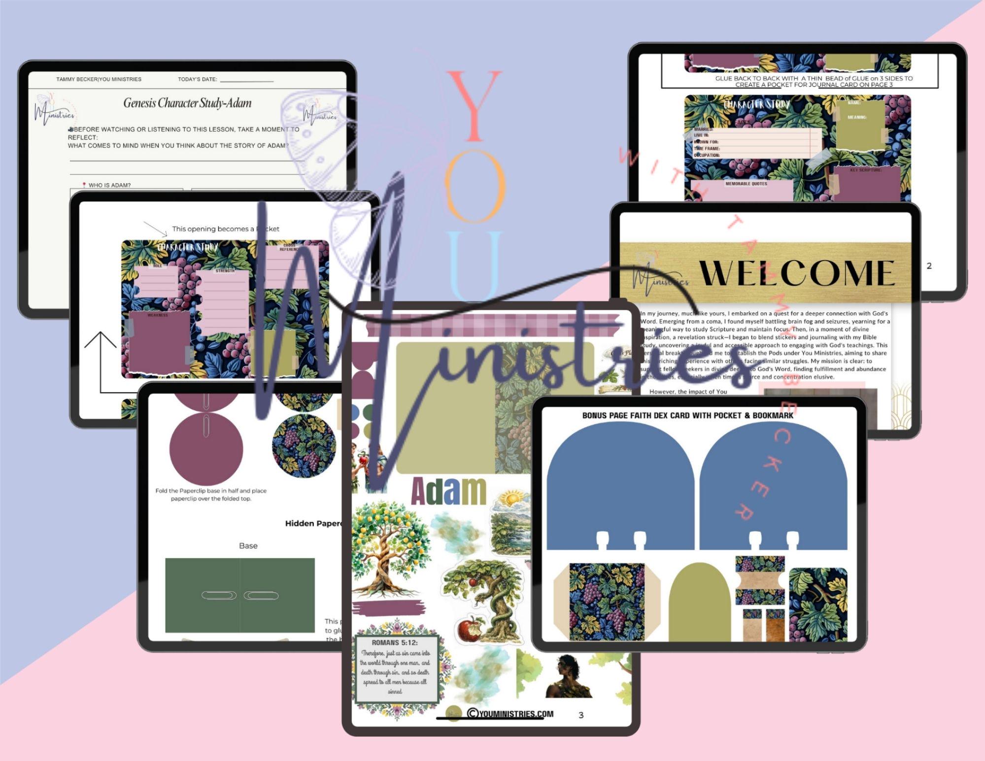Adam Bible Study Printable | Garden of Eden, Christian Women (digital ...
