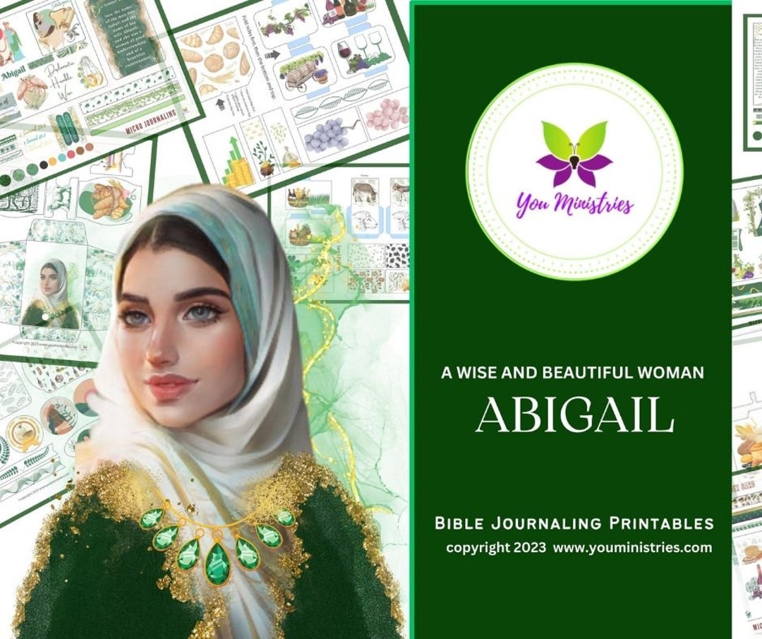 Abigail, Women of the Bible, Bible Journaling Stickers, Micro Bible ...