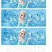 Elsa Inspired Digital Party Printables INSTANT DOWNLOAD Easy Print, Cut ...