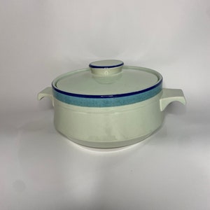 International Stoneware Northsea Blue Japan Serving Dish