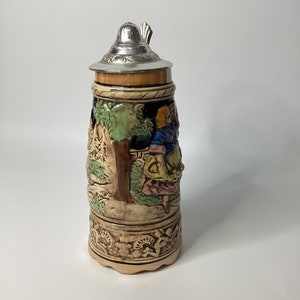 Music Box Stein Japan Glazed