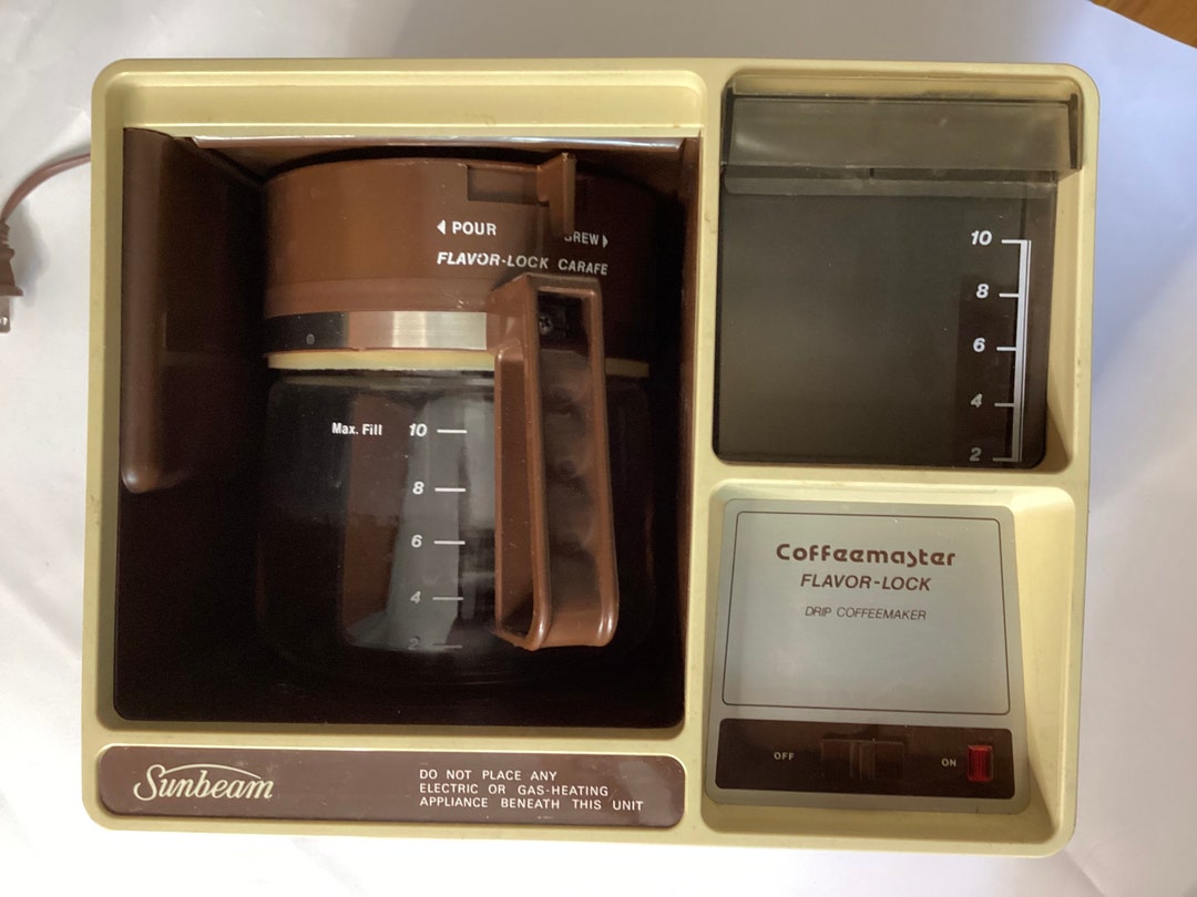 Sunbeam Spacemaker Drip Coffee Maker Vintage Works Etsy