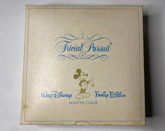 Disney Trivial Pursuit Family Edition 1985 Complete