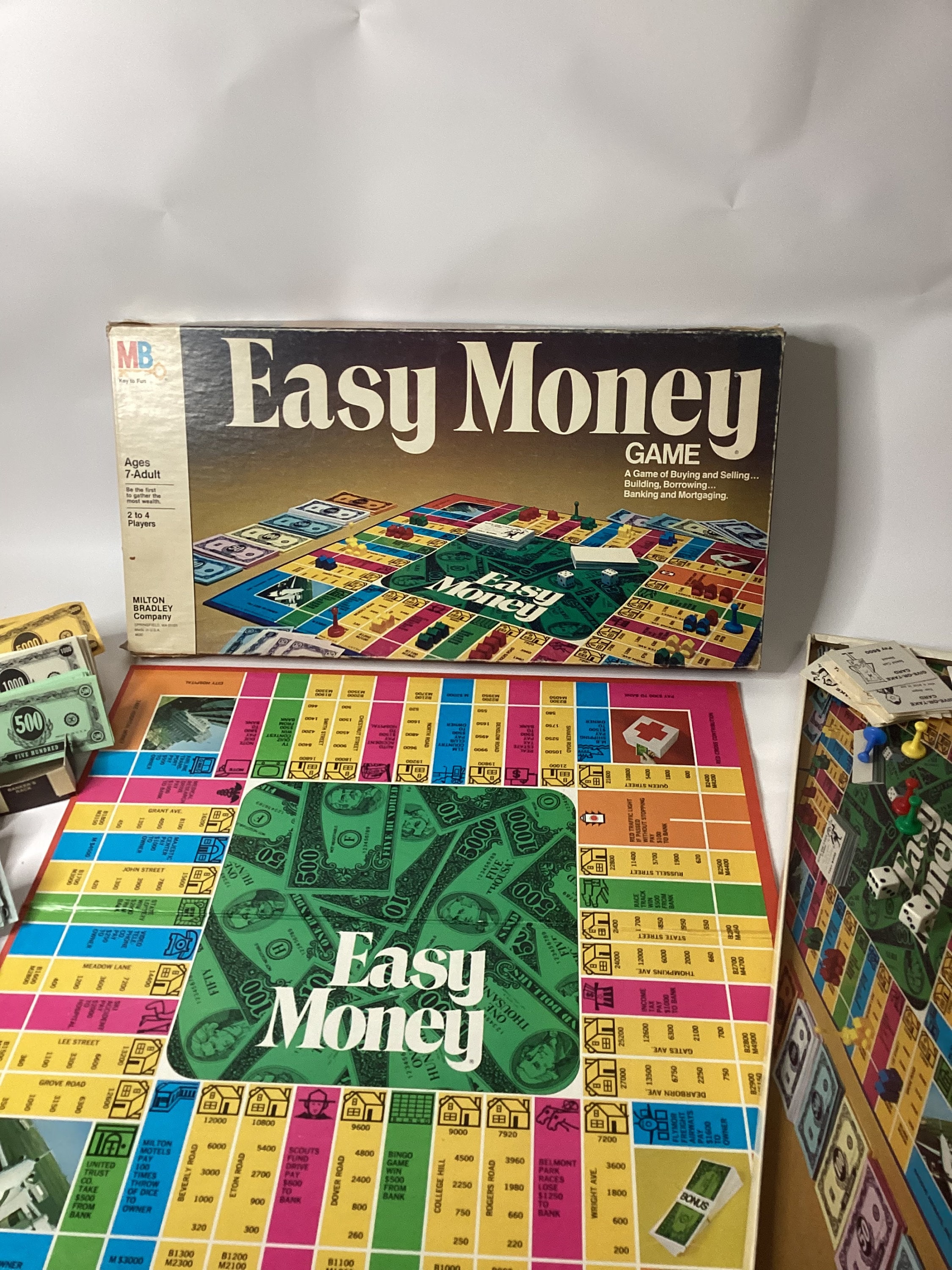 Vintage Easy Money Milton Bradley Game 1981 - Etsy