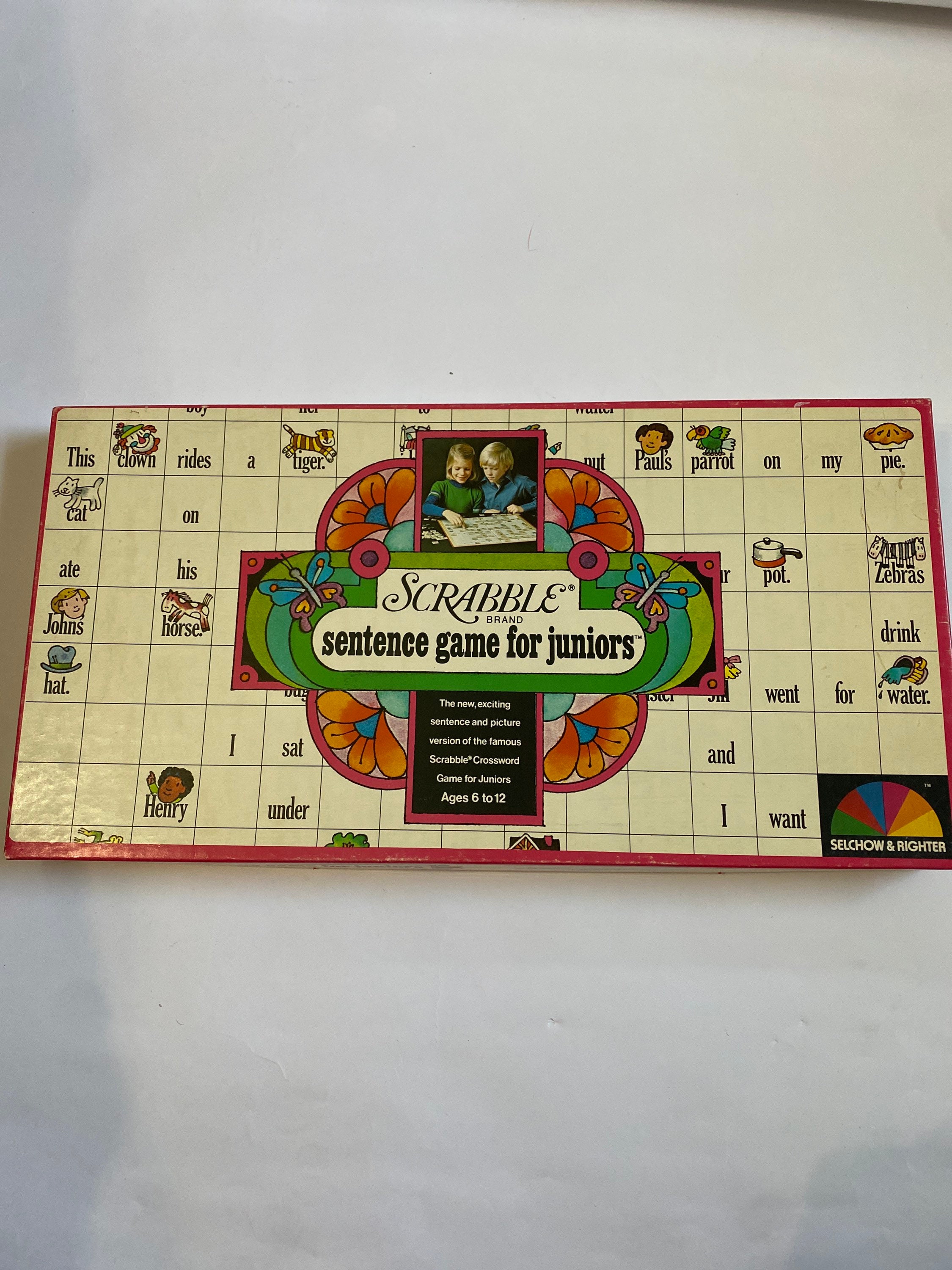 1973 Scrabble Kids - Etsy