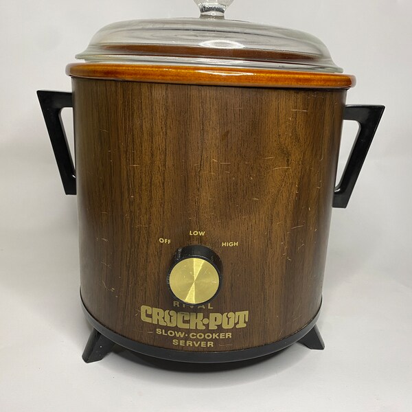 Vintage Crock Pot Etsy