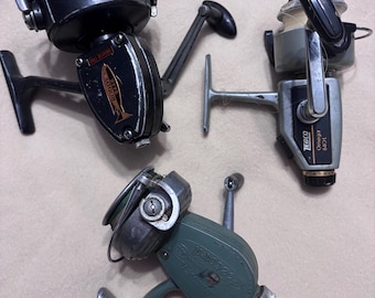 2 ZEBCO Fishing Reels (vintage) Omega 191-ZX22 “work Great” - Etsy