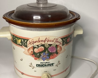 My Rival crock pot 3150. 50-ish years old and still cooking family dinners  without a hitch : r/BuyItForLife