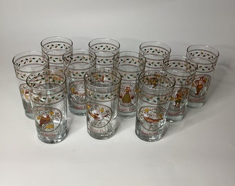 12 Days of Christmas Replacement Anchor Hocking