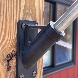 Flag Pole Wall Bracket 3/4&quot; (20mm) Heavy Duty