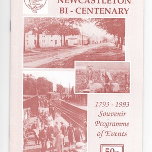 1793-1993 Newcastleton Bi-Centenary souvenir programme of events. 1993.