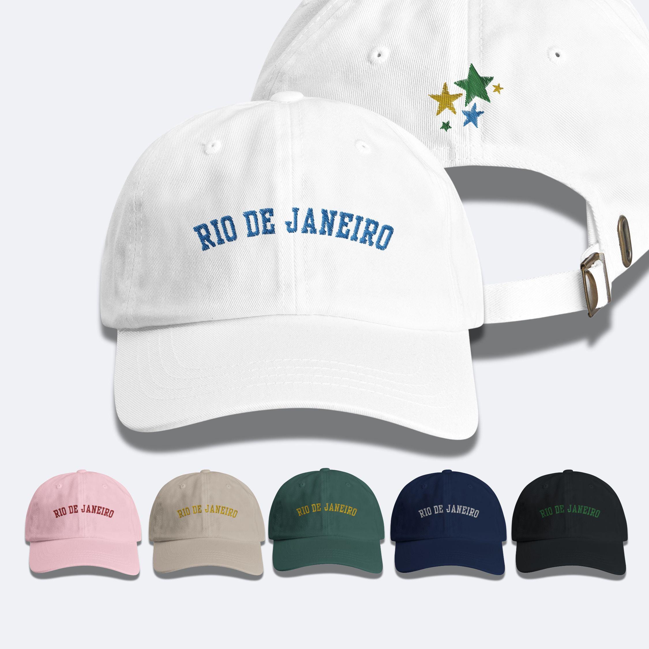 FARM Rio Brazil Embroidered Macaw Lounge Chair Off-White Baseball Hat OS NWT What a first game day ?? At FARM Rio Brooklyn with  main image 4