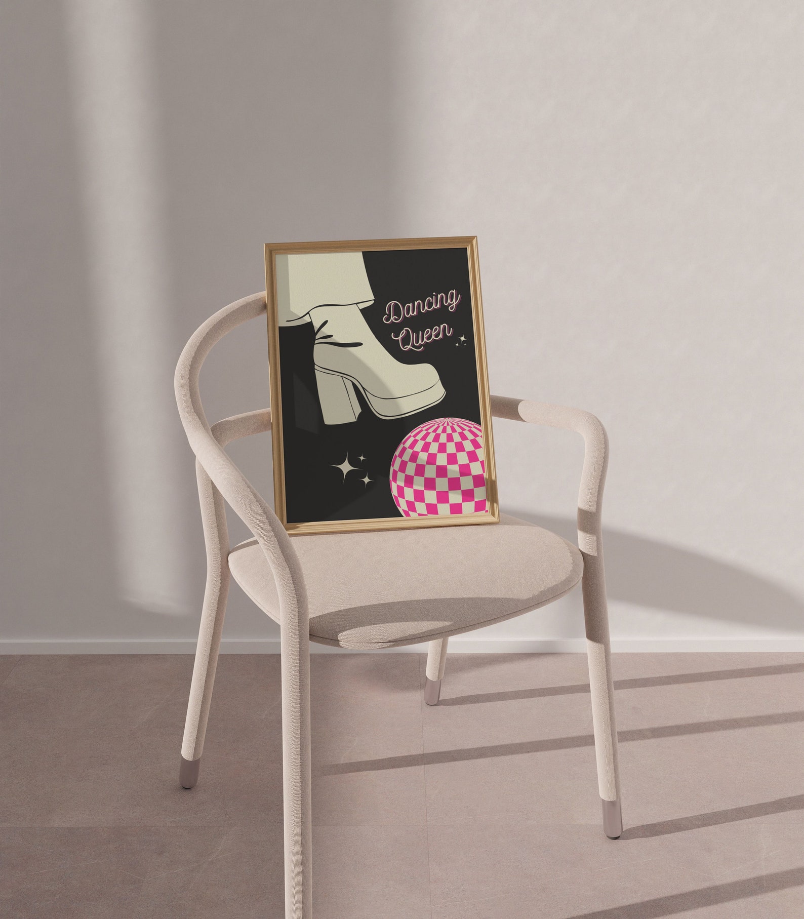 Dancing Queen Print Mamma Mia Art Print Pink Dorm Decor - Etsy