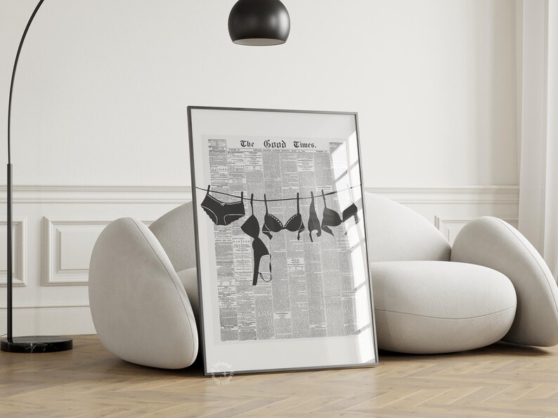 Coquette print, Soft girl era, Newspapers print, cute girls print, dorm decor, prints art trendy, aesthetic wall art, UNFRAMED