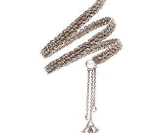 The MYSTIC Braided Arm Band Upper Arm Cuff Silver Bracelet