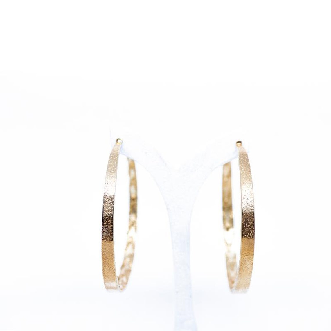 The CLO Hoop Earrings, Party Wear, Birthday Gift, Wedding, Gift, 24k