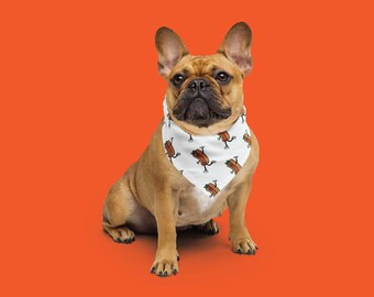 Hot Dog Race Bandana | Dog Bandana, Cute Bandana, Hot Dogs