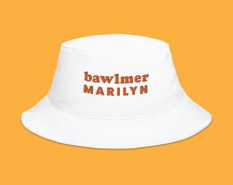 Orioles Bucket Hat Bawlmer Marilyn / Cappello floscio, Cappello da spiaggia, Baltimore Maryland, Baltimore Orioles