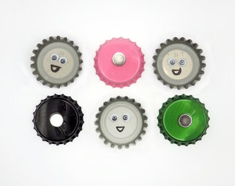 Bottle Cap Magnets | 5 Pack