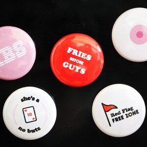 Hot Girl 1” Magnets | Girl Buttons, Cute Magnets, Best Friend Gifts