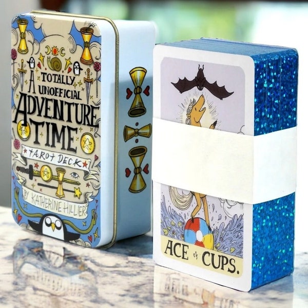Adventure Time Cards | Tik Tok Tarot Cards | Fun Cartoon Gifts |