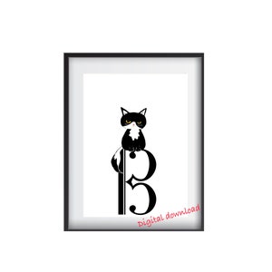 Impression d'alto chat Oeuvre d'art musicale chat Art de chat Art mural chat Impression violoncelle chat Trombone alto chat Cadeau pour mélomanes Art de basson chat Cadeau pour amoureux de chat