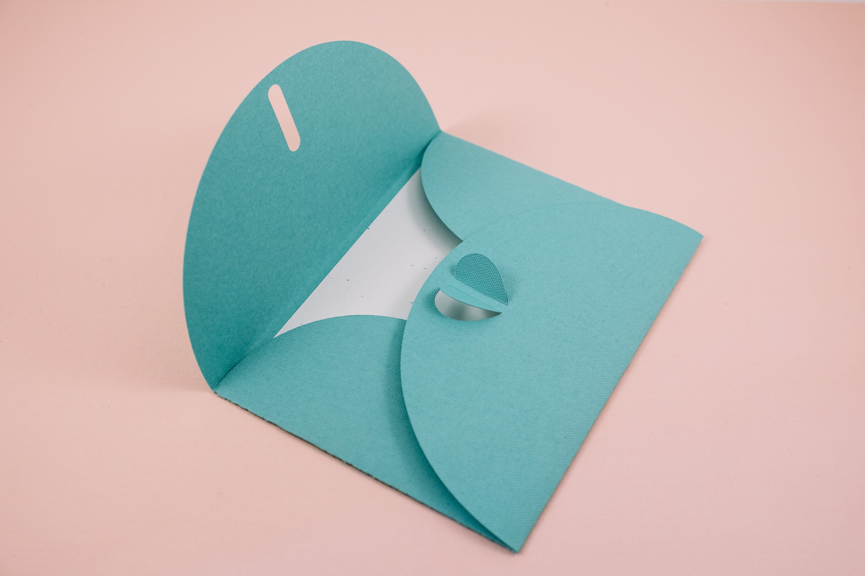 Heart Clasp Envelopes, Value Pack of 2 or 5, 6580lb Thick Cardstock