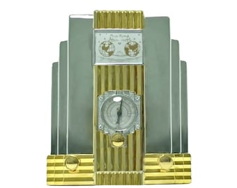 Franklin Mint Art Deco Air King Skyscraper Radio Miniature Metal Working Replica