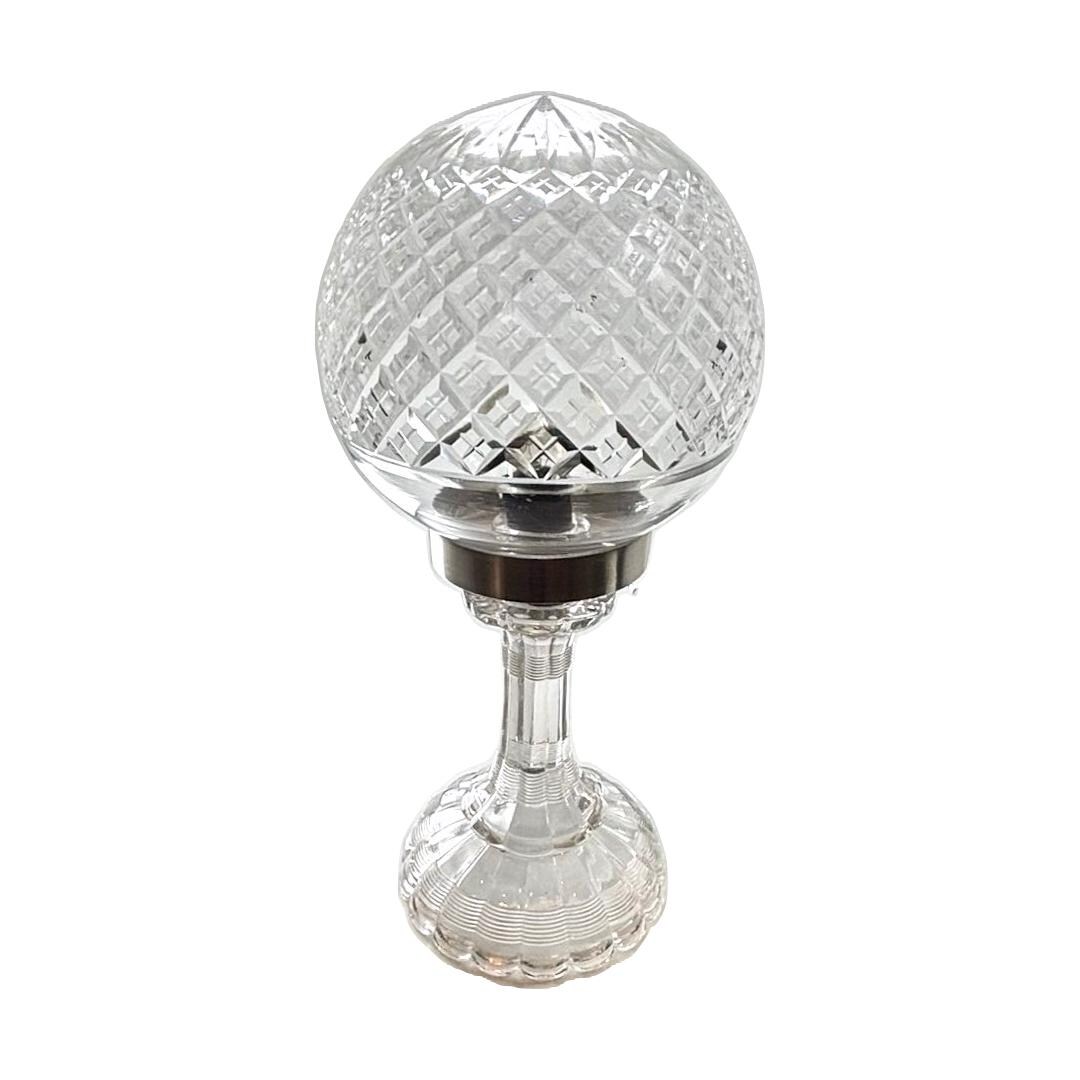 アールデコ調のカットガラス製テーブルランプ、1930年代頃 - Etsy 日本