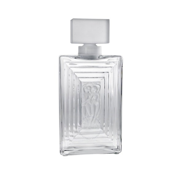 René Lalique Duncan No 3 Crystal Art Deco Perfume Bottle